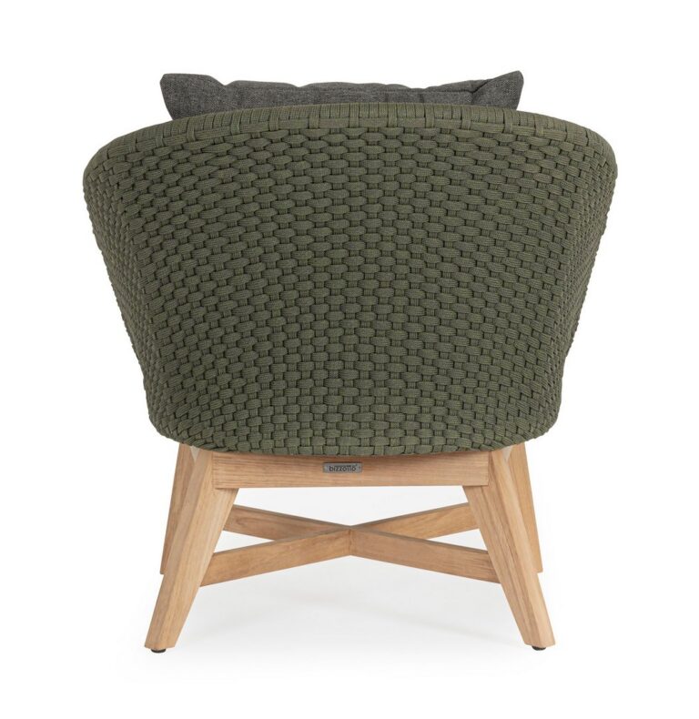 Bizzotto - Garden Armchair Coachella Green - Image 9