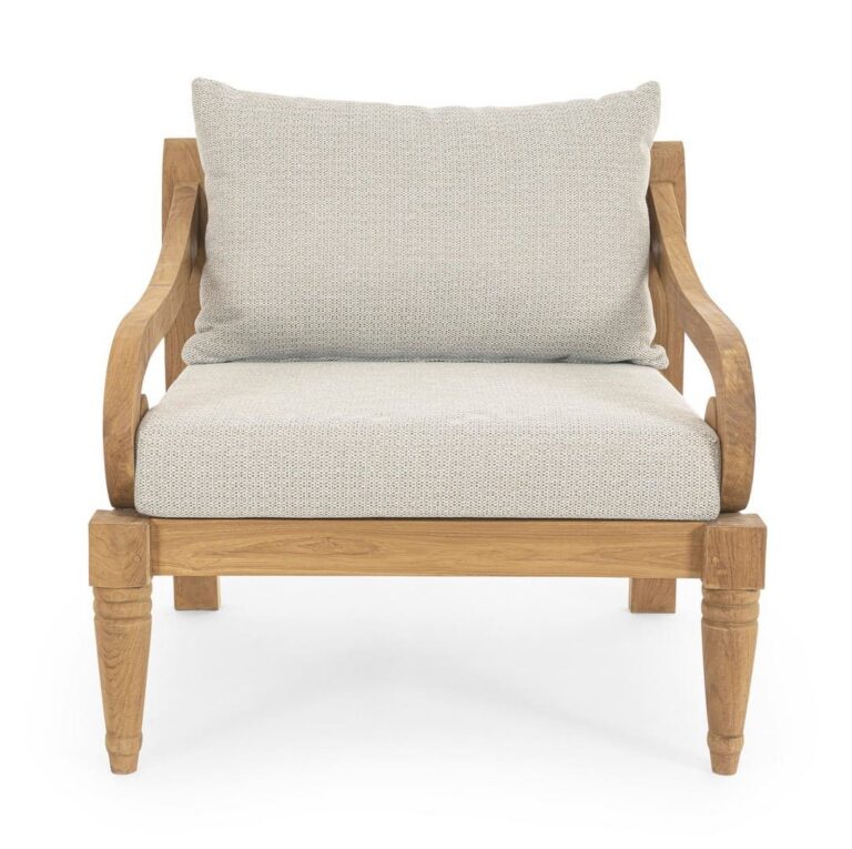 Bizzotto - Garden Armchair Karuba Natural - Image 4