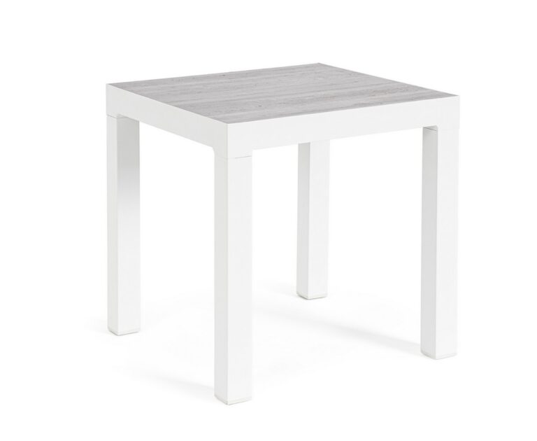 Bizzotto - Garden Coffee Table Kledi White 50x50 - Image 8