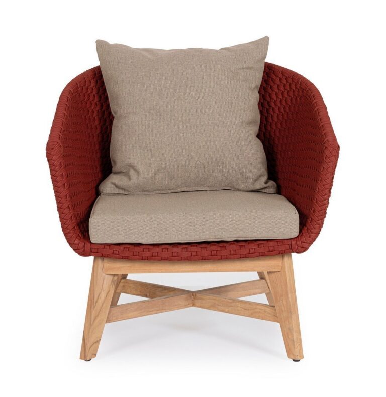 Bizzotto - Garden Armchair Coachella Scarlet - Image 10