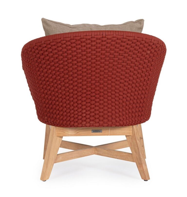 Bizzotto - Garden Armchair Coachella Scarlet - Image 11