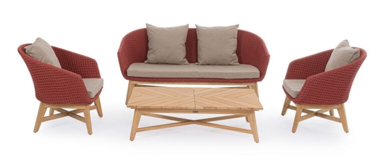 Bizzotto - Garden Armchair Coachella Scarlet - Image 6