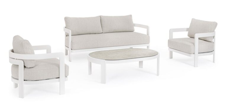 Bizzotto - Aiamööbli Komplekt Presley White - Image 6