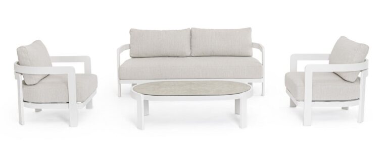 Bizzotto - Aiamööbli Komplekt Presley White - Image 7