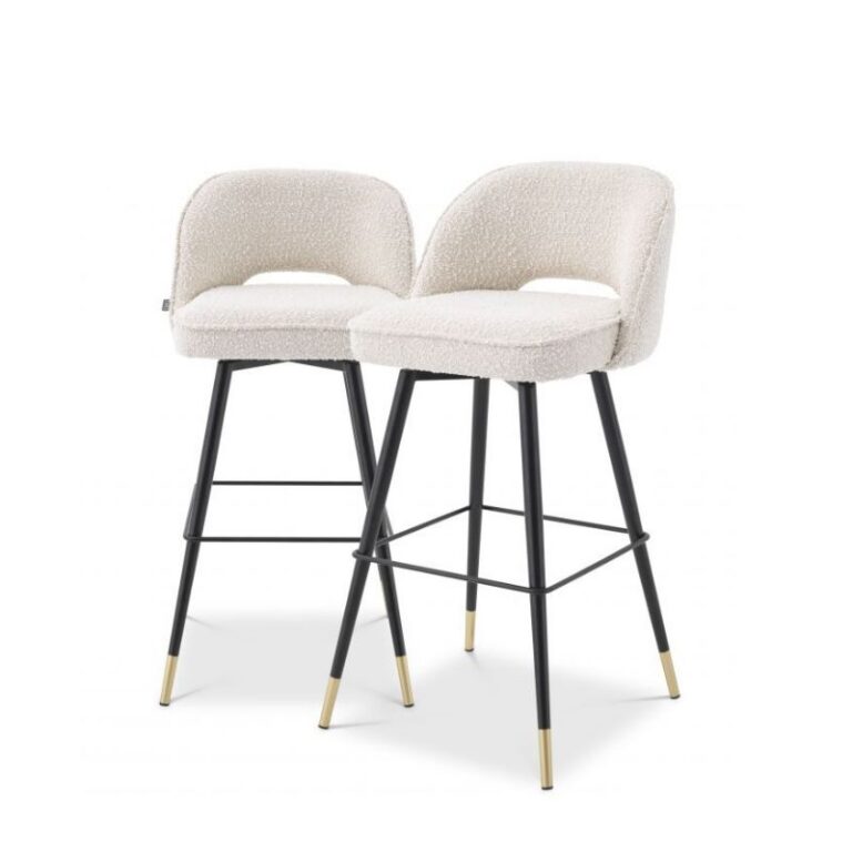 Eichholtz - Барные стулья Cliff White Set Of 2