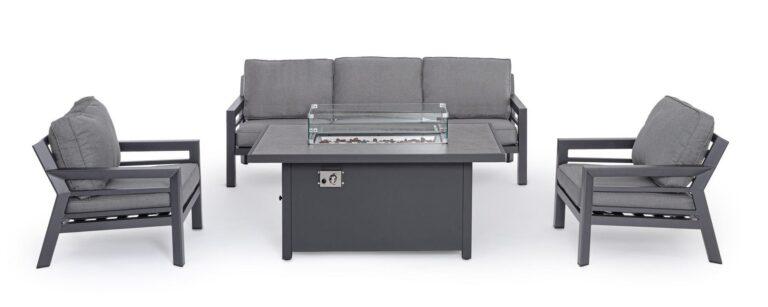 Bizzotto - Aiamööbli Komplekt Hendrix Charcoal - Image 9