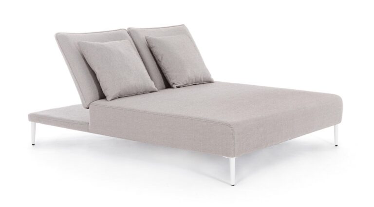 Bizzotto - Outdoor sun lounger Viper Double Sand - Image 6