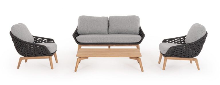Bizzotto - Garden Armchair Tamires Charcoal - Image 5