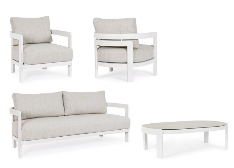 Bizzotto - Aiamööbli Komplekt Presley White - Image 8