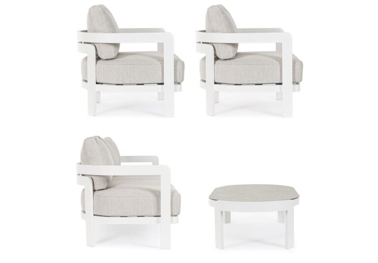 Bizzotto - Aiamööbli Komplekt Presley White - Image 11