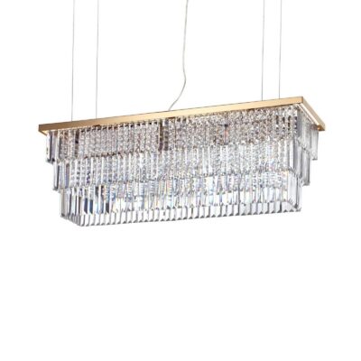 Ideal Lux - Rippvalgusti Martinez Sp8 Gold - Image 3