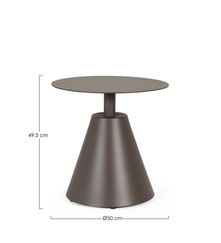 Bizzotto - Garden Side Table Aloha Cocoa D50 - Image 5