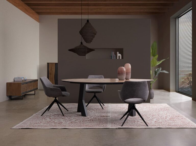 Bizzotto - Dining Chair Vivian Grey - Image 3
