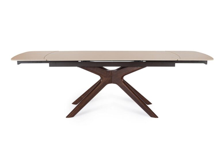 Bizzotto - Extendable Dining Table Maritta Walnut 170-250 - Image 9