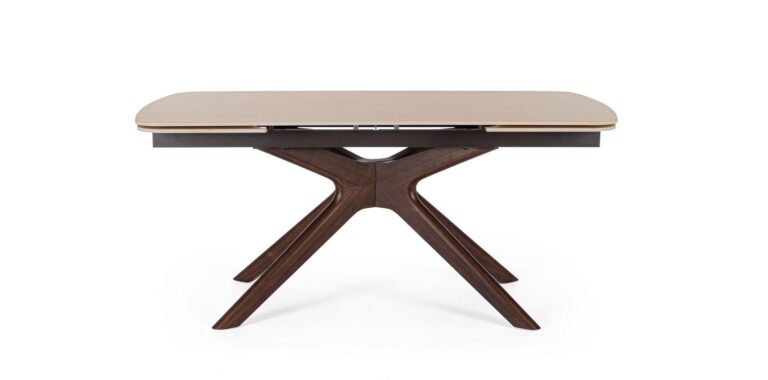 Bizzotto - Extendable Dining Table Maritta Walnut 170-250 - Image 8