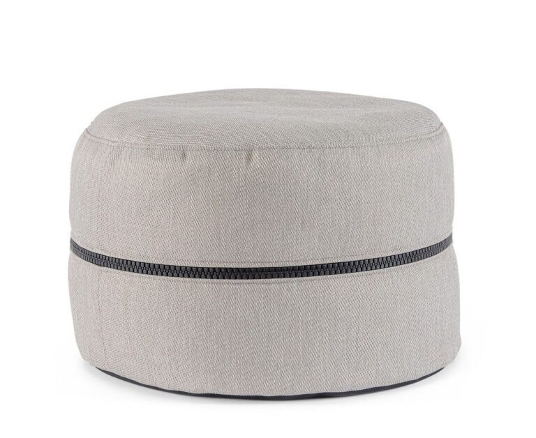 Bizzotto - Garden Pouf Gulizar Graphite - Image 4