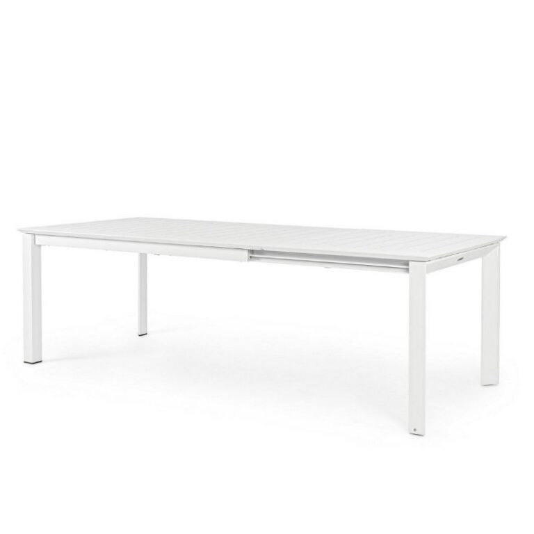Bizzotto - Садовый стол Konnor White 160-240x100