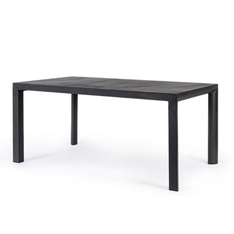 Bizzotto - Outdoor Table Mason Charcoal 160x90