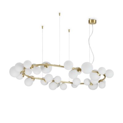 Ideal Lux - Rippvalgusti Perlage Sp30 Gold - Image 3