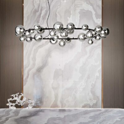 Ideal Lux - Rippvalgusti Perlage Sp30 Gold - Image 2