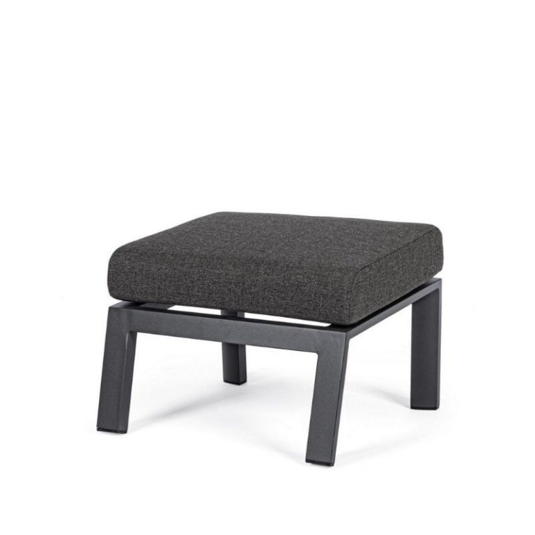 Bizzotto - Garden Ottoman Kledi Charcoal