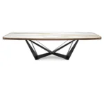 Cattelan Italia - Dining table Skorpio Keramik Premium - Image 6
