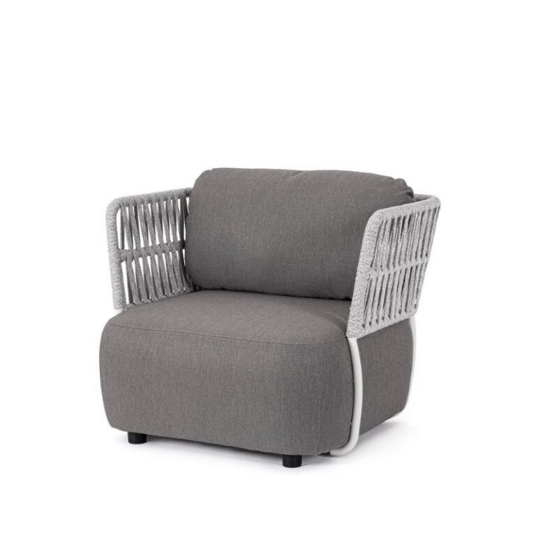 Bizzotto - Garden Armchair Palmer Grey
