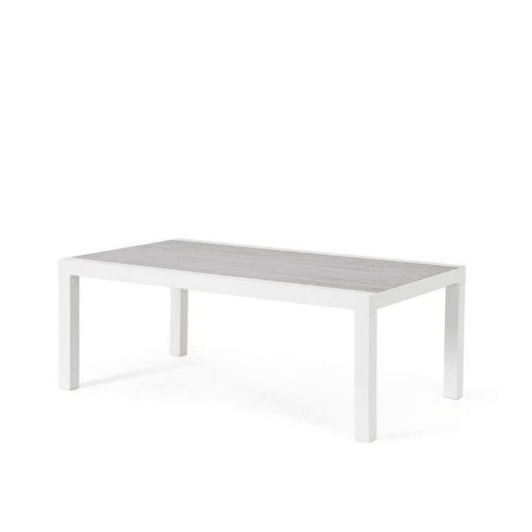 Bizzotto - Outdoor Coffee Table Kledi White 120x70