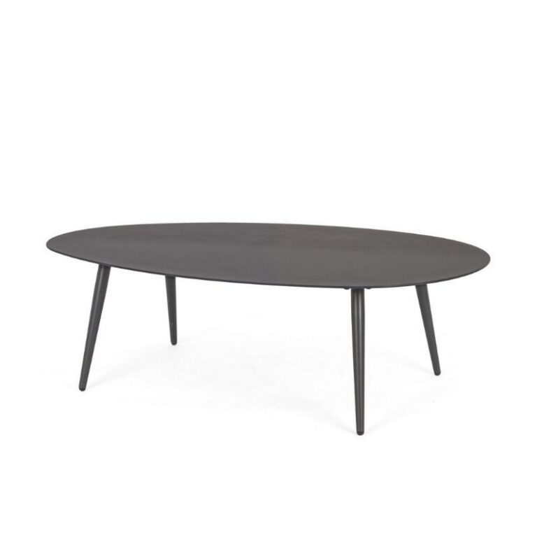 Bizzotto - Garden Coffee Table Ridley Charcoal 120x75