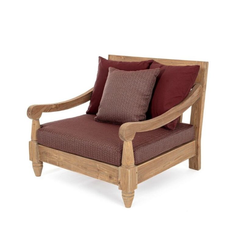 Bizzotto - Garden Armchair Bali Wine