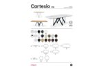 Calligaris - Round dining table Cartesio Round CS4092-FD - Image 4