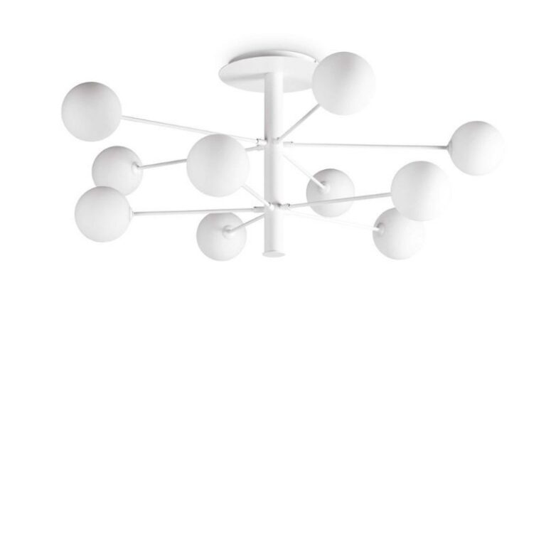 Ideal Lux - Ceiling Lamp Cosmopolitan Pl10 White