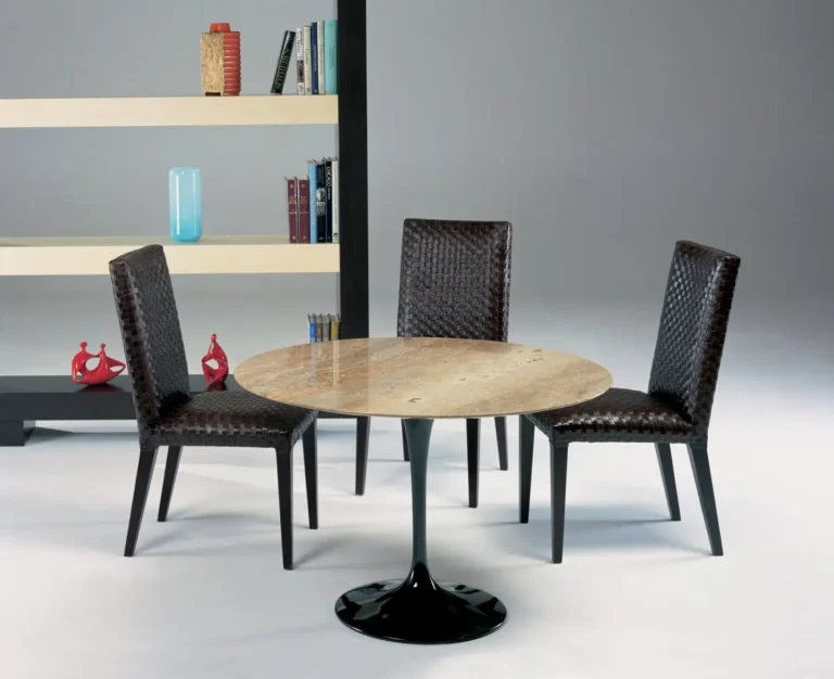 Stone International - Round Dining Table FLUTE - Image 6