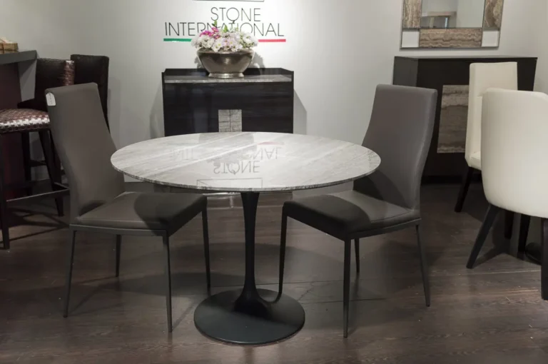 Stone International - Round Dining Table FLUTE - Image 8