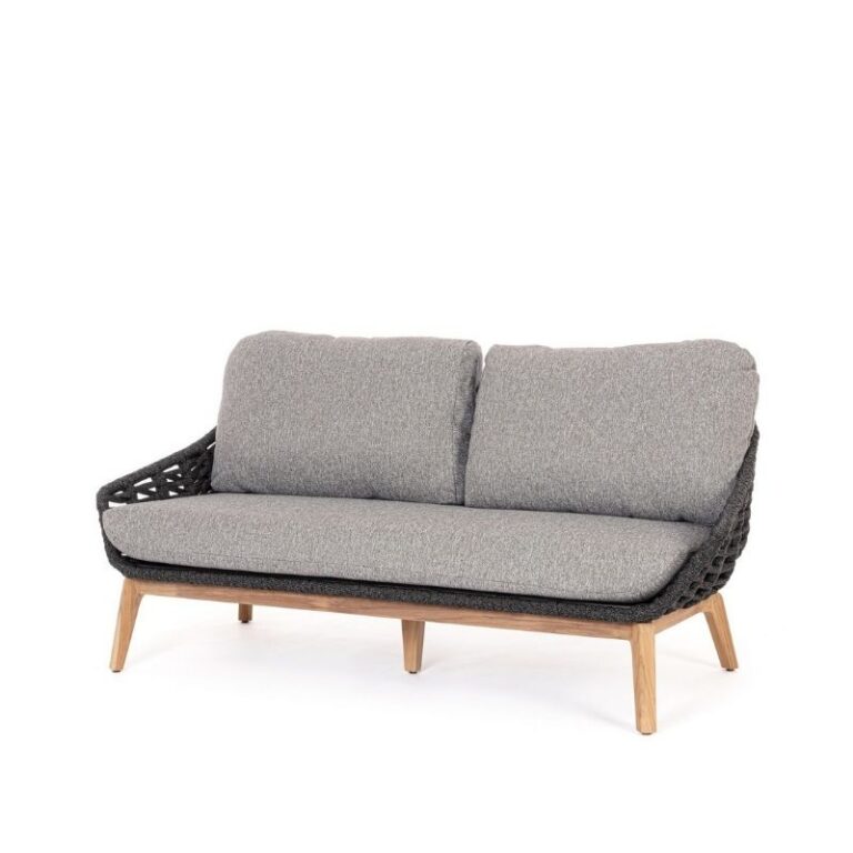 Bizzotto - Garden Sofa Tamires Charcoal