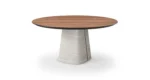 Cattelan Italia - Dining table Rado Wood Round - Image 6