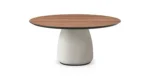 Cattelan Italia - Dining table Botero Wood Round - Image 4