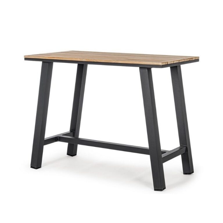Bizzotto - Garden Bar Table Skipper Charcoal 131x73