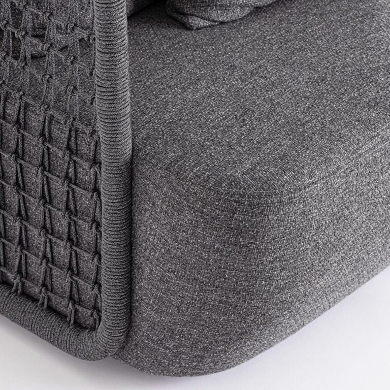 Bizzotto - Garden Armchair Kollar Anthracite - Image 2