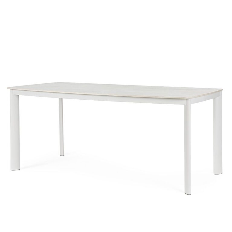 Bizzotto - Садовый стол Alcora White 180x90