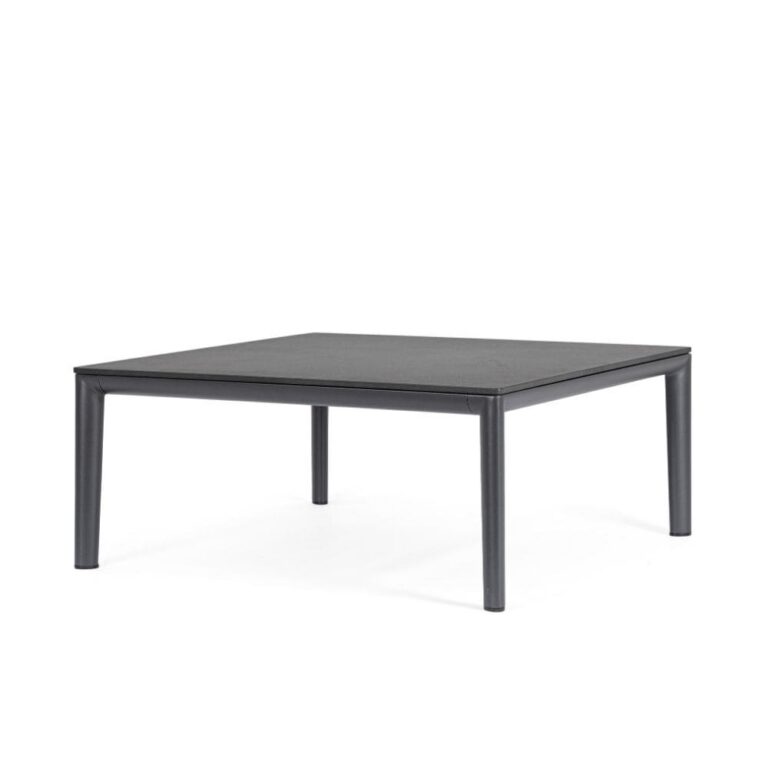Bizzotto - Outdoor Coffee Table Gerald Anthracite 90x90