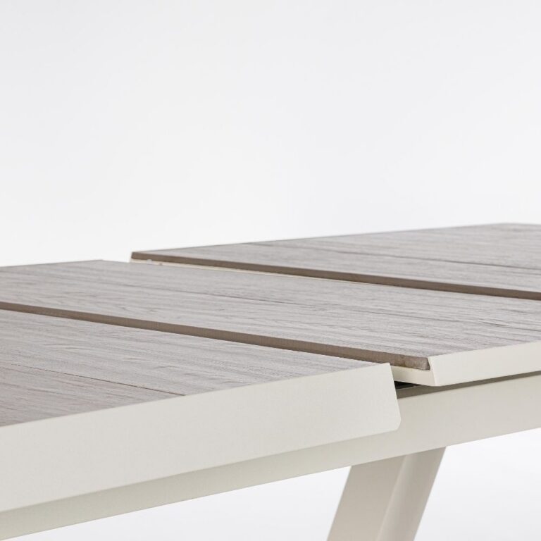 Bizzotto - Extendable Garden Table Krion Pelican 205-265x103 - Image 2