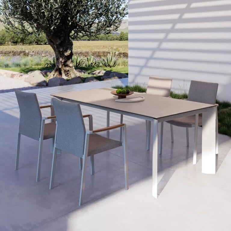 Bizzotto - Garden Table Otavio Moon 180x95 - Image 2
