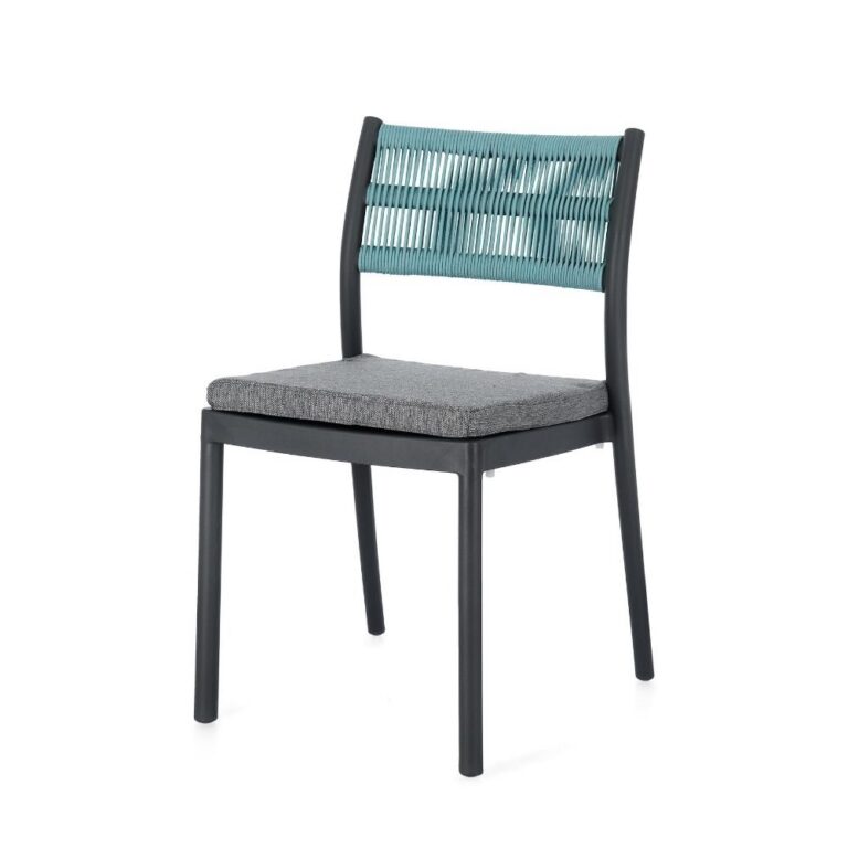 Bizzotto - Garden Chair Alvin Charcoal-avio 