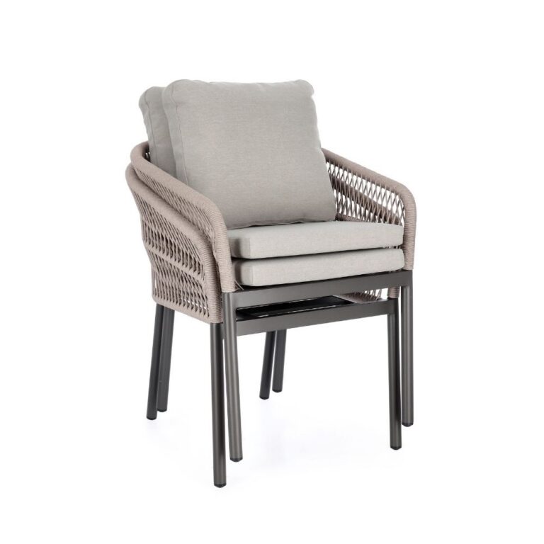 Bizzotto - Garden Chair Galdana Khaki - Image 2