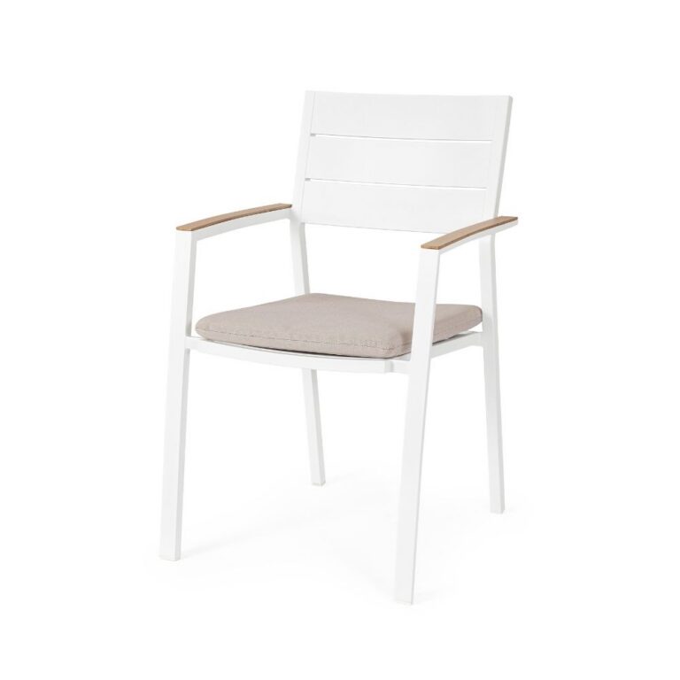 Bizzotto - Garden Chair Zelmar White 
