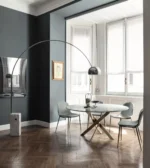 Bontempi - Round dining table Barone Round 01.91 - Image 8