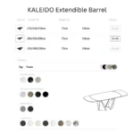 Bontempi - Раздвижной обеденный стол Kaleido 54.46 — изображение 6