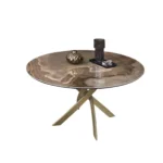 Bontempi - Round dining table Barone Round 01.91