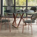 Bontempi - Round dining table Delta Round 53.23 - Image 2